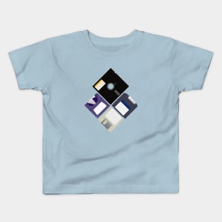 Retro Disks Kids T-Shirt